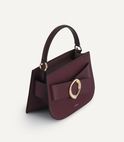 Leather Top Handle Bag