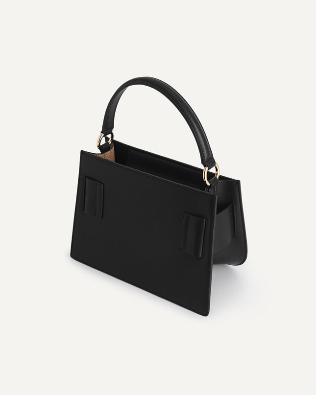 Leather Top Handle Bag