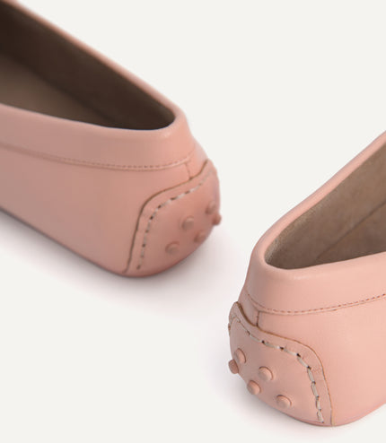 Leather Bow Moccasins