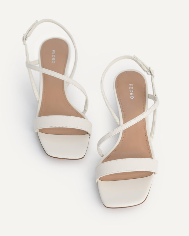 Strappy Sandals with Ornament Heels