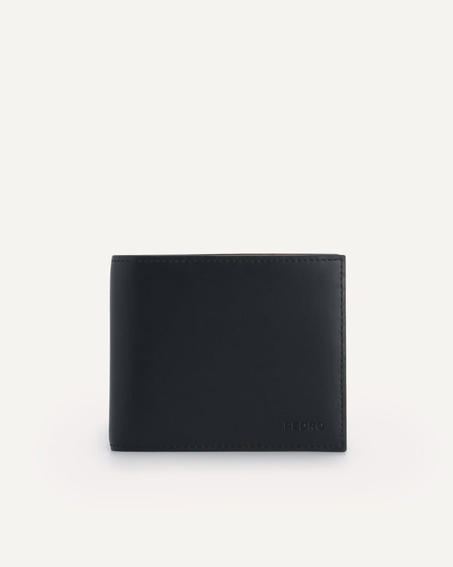 Leather Bi-Fold Wallet With Flip