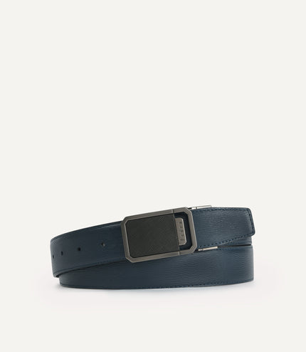 Reversible Leather Tang Belt