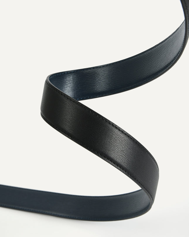 Reversible Leather Tang Belt