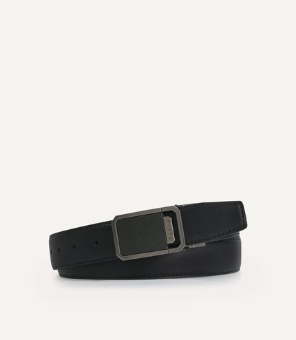 Reversible Leather Tang Belt