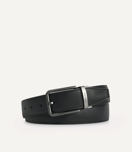 Reversible Leather Pin Belt