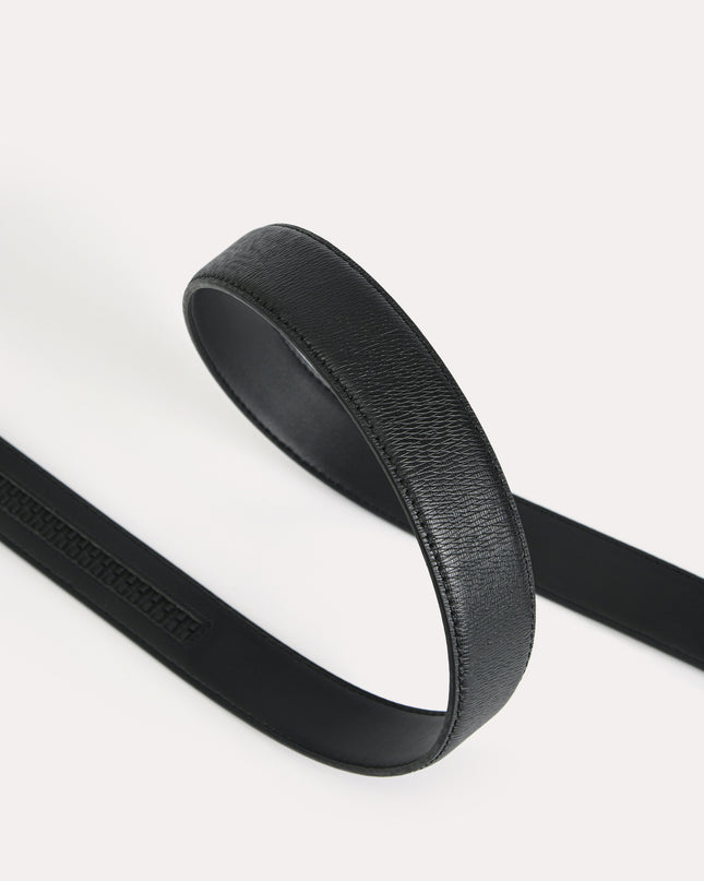 Textured Leather Automatic Belt