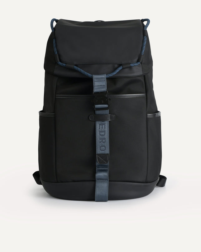 Utilitarian Drawstring Backpack