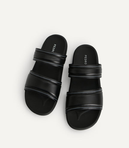 Padded Double Strap Sandals