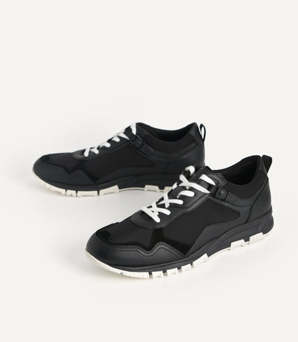 Contrasting Chunky Sneakers