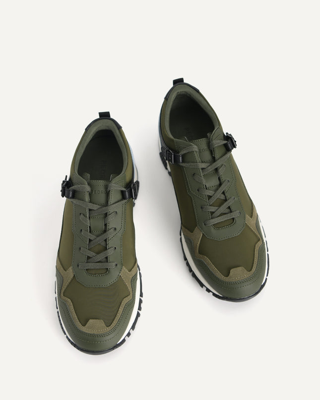 Contrasting Chunky Sneakers