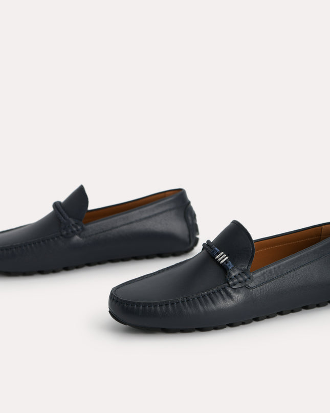 Leather Moccasins with Rope Detailing