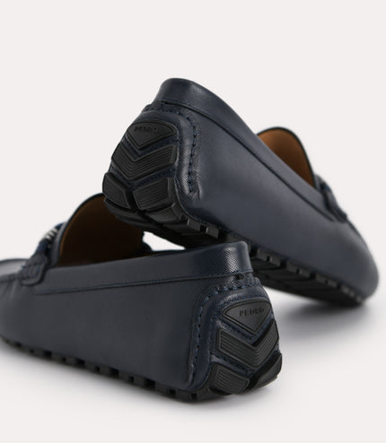 Leather Moccasins with Rope Detailing