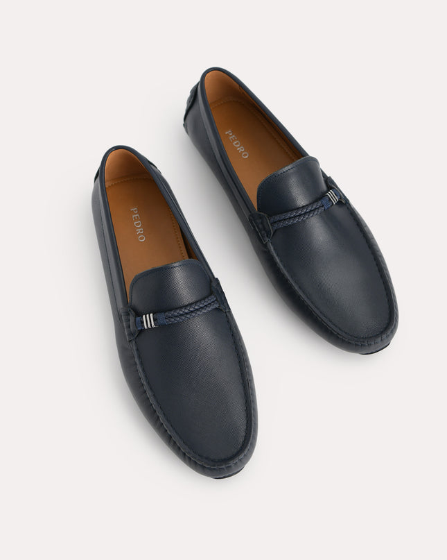 Leather Moccasins with Rope Detailing