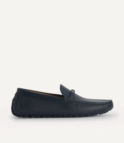 Leather Moccasins with Rope Detailing