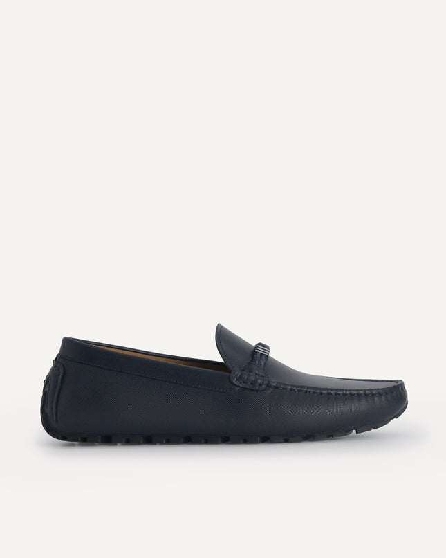 Leather Moccasins with Rope Detailing