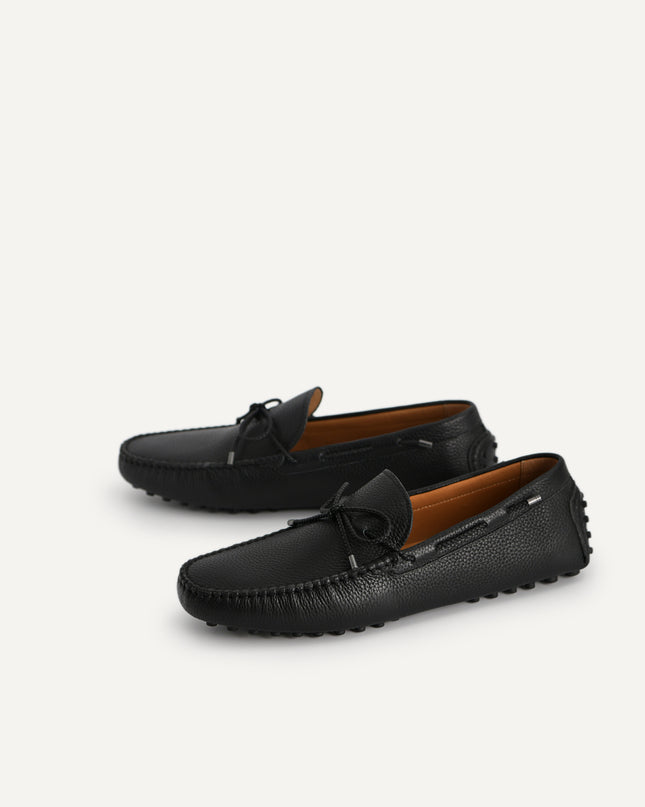 Textured Moccasins with Bow