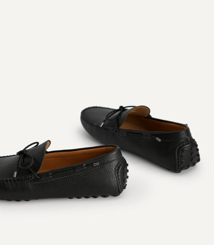 Textured Moccasins with Bow