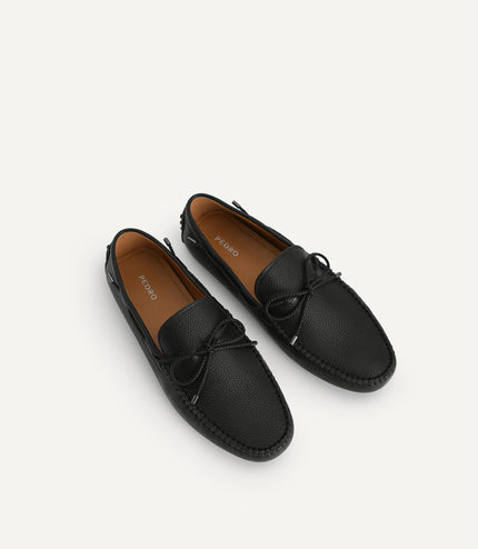 Textured Moccasins with Bow