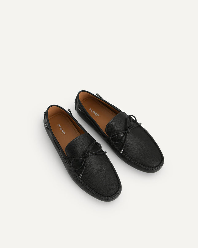 Textured Moccasins with Bow