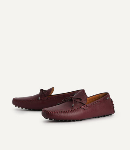 Textured Moccasins with Bow