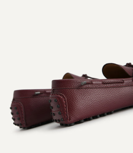 Textured Moccasins with Bow