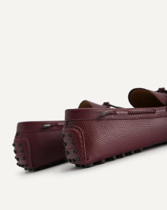 Textured Moccasins with Bow