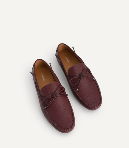 Textured Moccasins with Bow