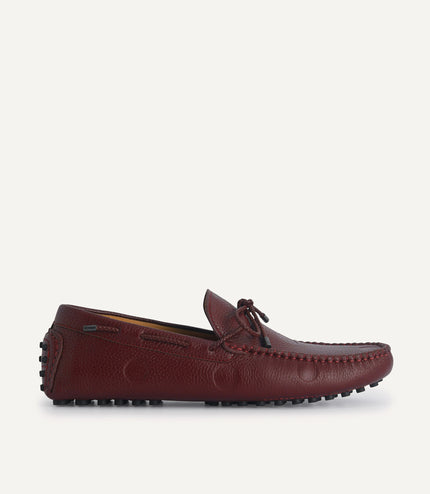 Textured Moccasins with Bow