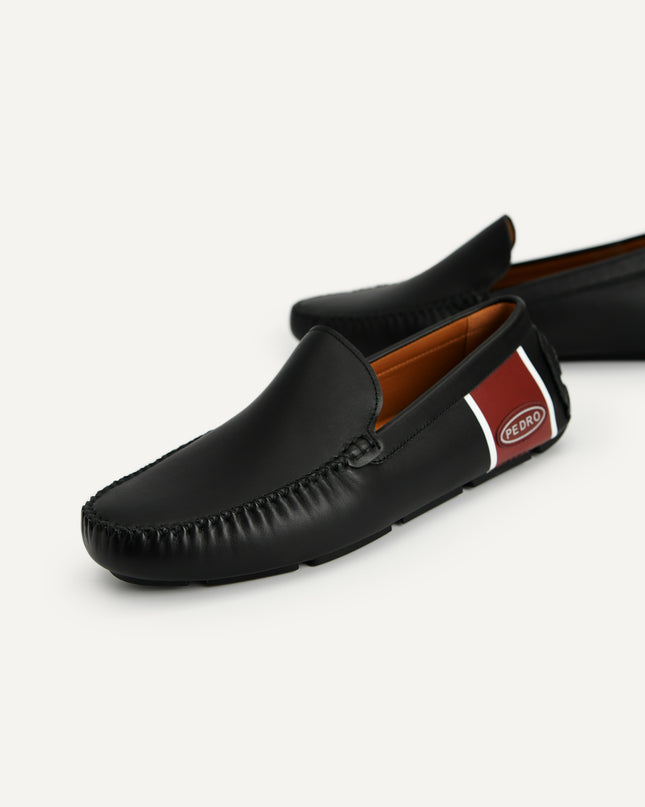 Duo-Toned Leather Moccasins