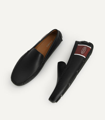 Duo-Toned Leather Moccasins