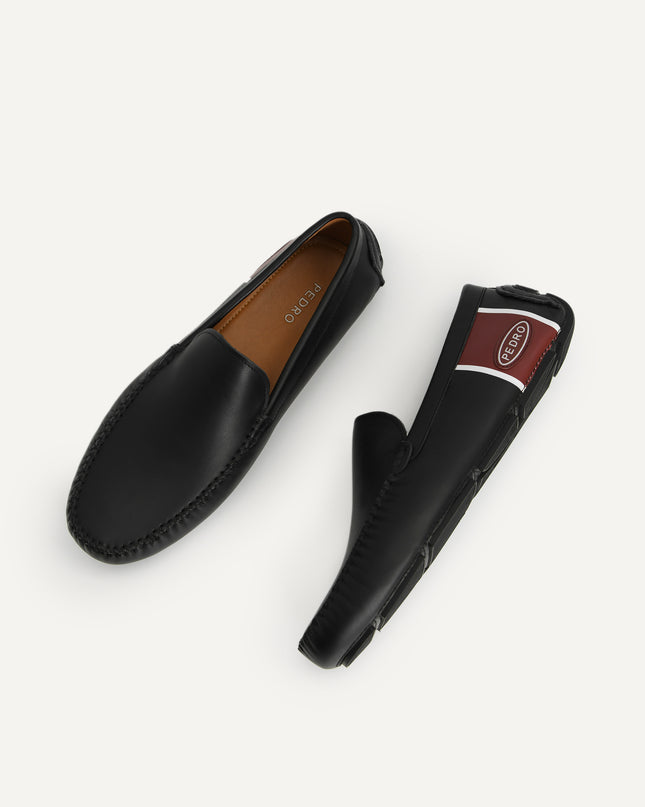 Duo-Toned Leather Moccasins