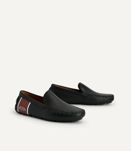 Duo-Toned Leather Moccasins