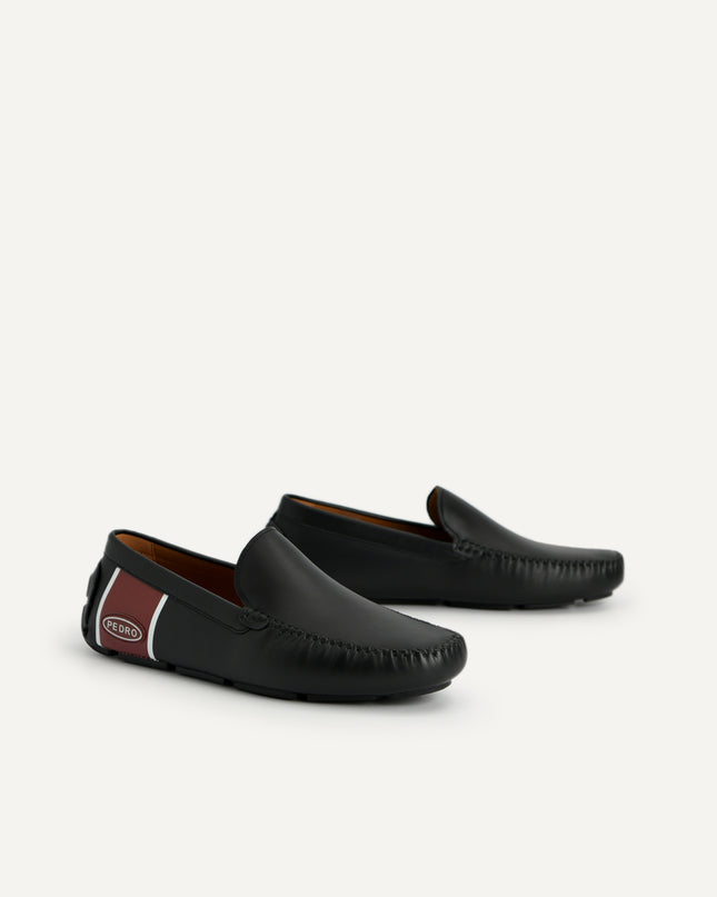 Duo-Toned Leather Moccasins