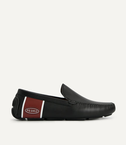 Duo-Toned Leather Moccasins