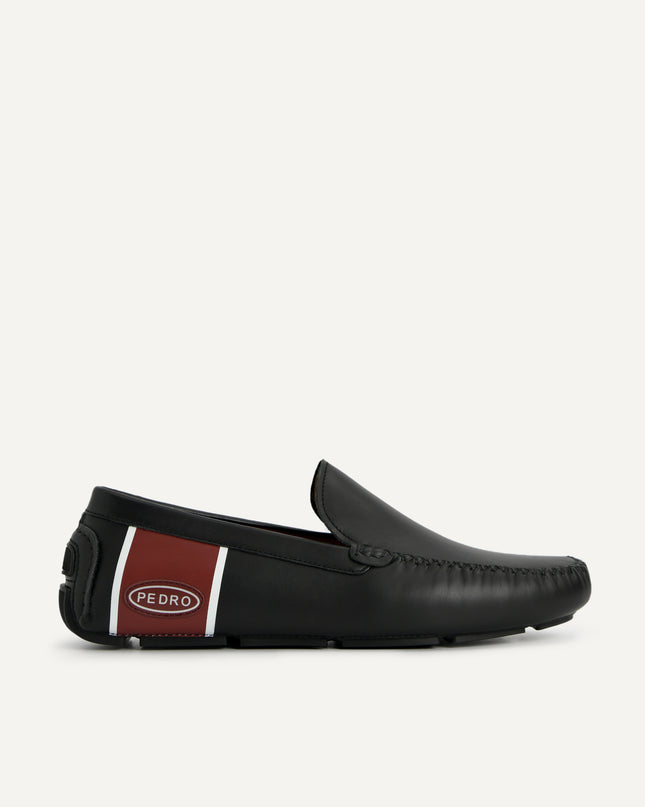 Duo-Toned Leather Moccasins