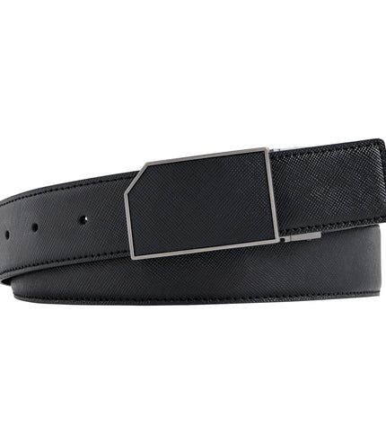 Reversible Leather Tang Belt