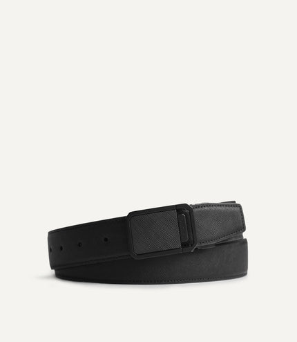 Reversible Textured Leather Belt