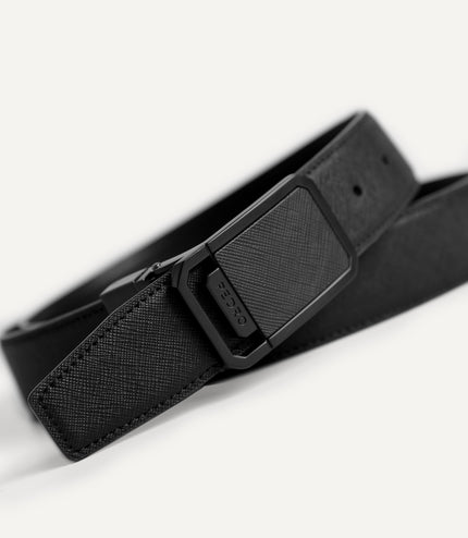 Reversible Textured Leather Belt