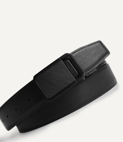 Reversible Textured Leather Belt