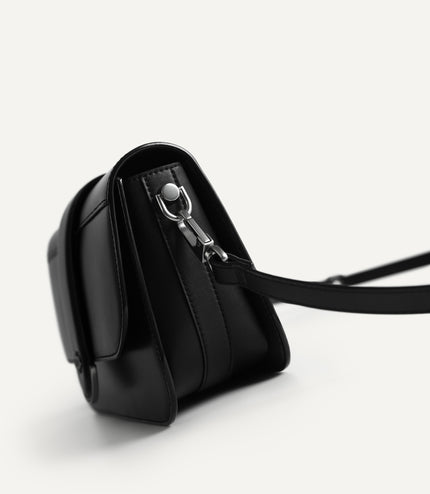Icon Leather Shoulder Bag