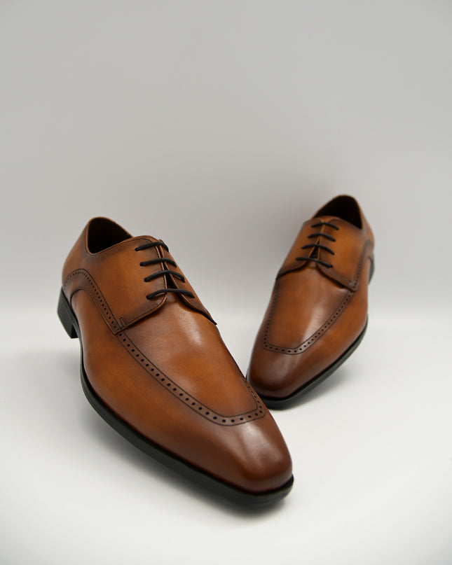 Altitude Leather Brogue Derby Shoes
