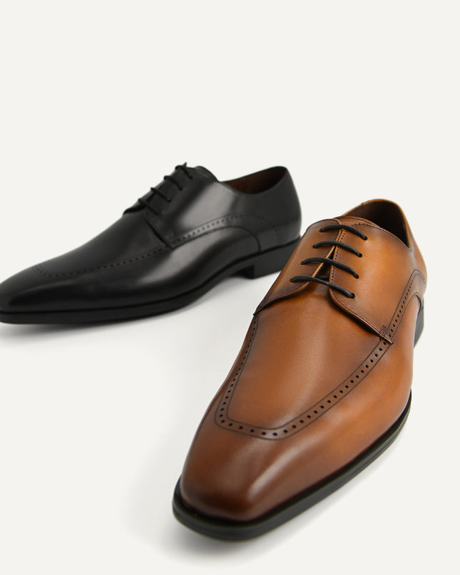 Altitude Leather Brogue Derby Shoes
