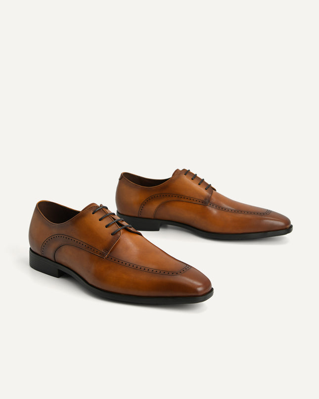 Altitude Leather Brogue Derby Shoes
