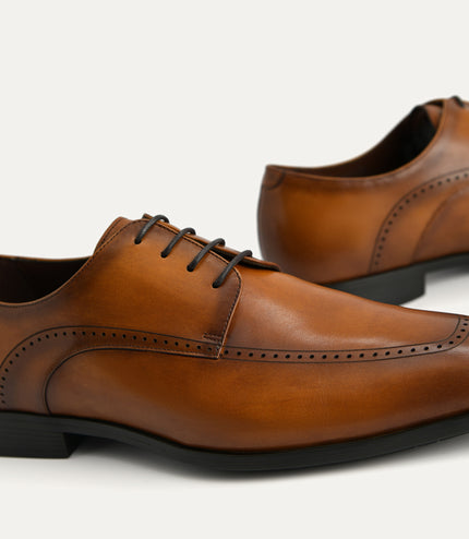 Altitude Leather Brogue Derby Shoes