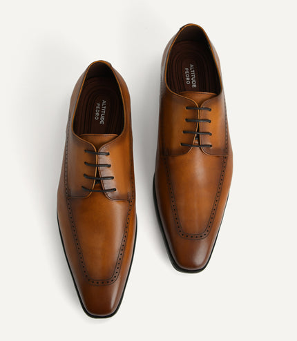 Altitude Leather Brogue Derby Shoes
