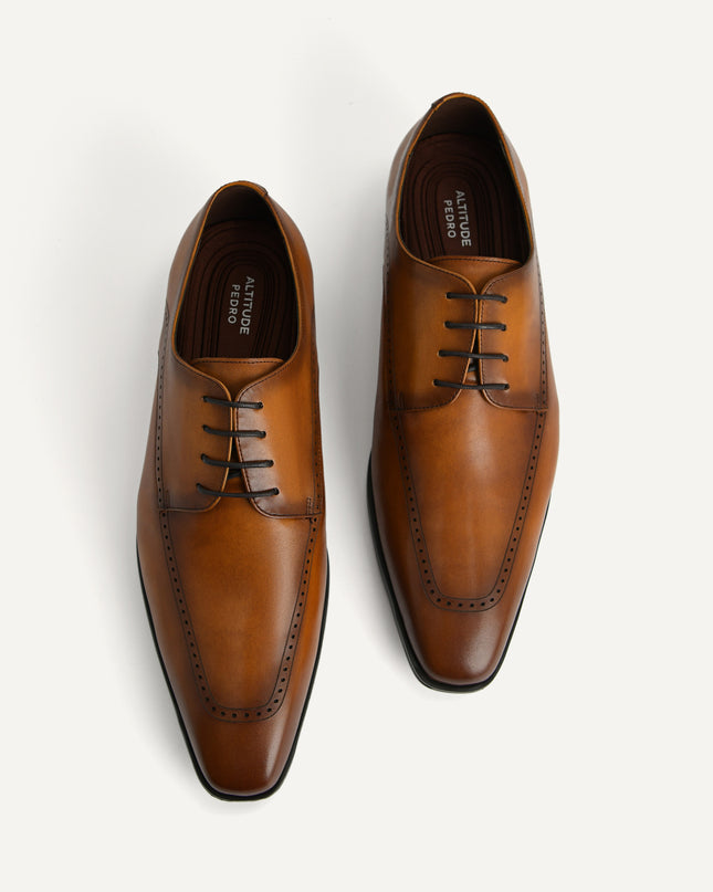 Altitude Leather Brogue Derby Shoes
