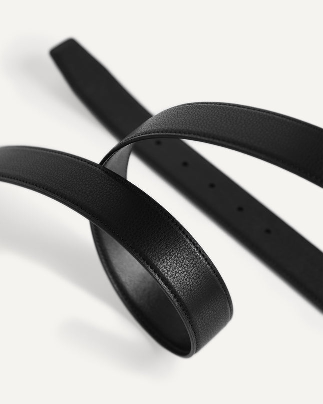 Reversible Textured Leather Belt