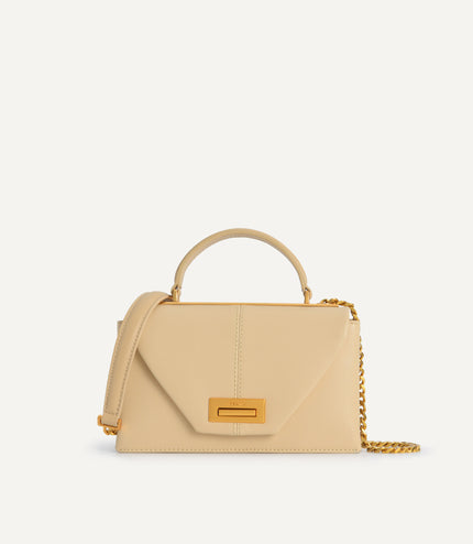 Mini Leather Top Handle Bag