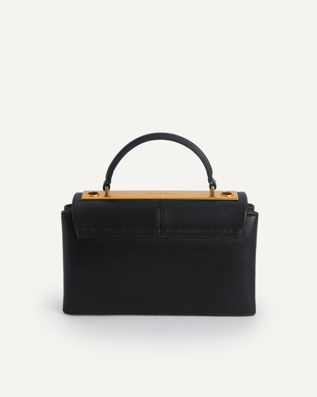 Mini Leather Top Handle Bag