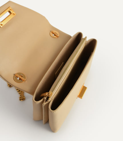 Mini Leather Top Handle Bag